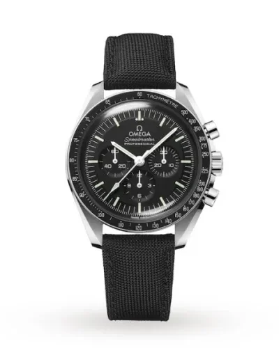 Omega Speedmaster Men Automatic Black Nylon Watch O31032425001001