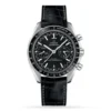 Omega Speedmaster Men Automatic Black Calf Watch O32933445101001
