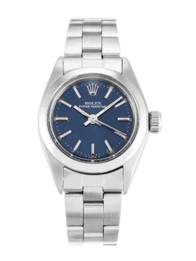 Rolex Oyster Perpetual Lady 26mm Blue Dial 6718